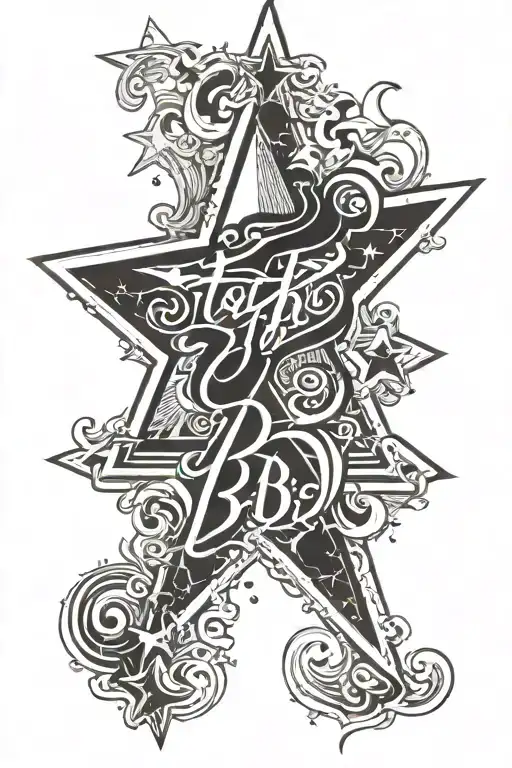 Star Boy Font The Letters