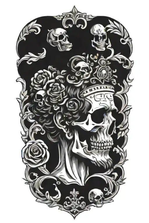 Marcus Aurelius And Skull