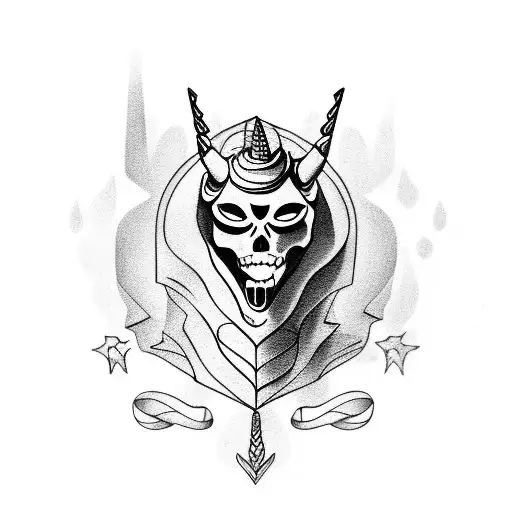 Cute Skeleton Carousel Unicorn