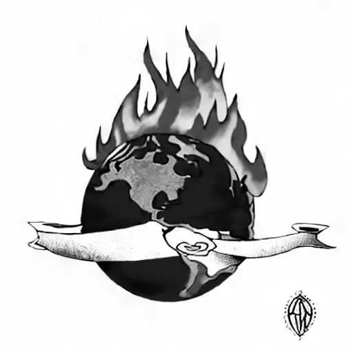 The Earth On Fire