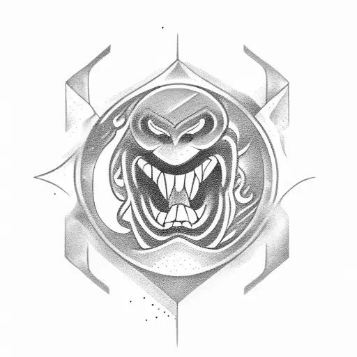 Screaming Angry Open Mouth With The Word Sail Inside It