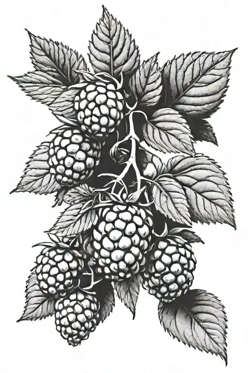 Raspberries Plant