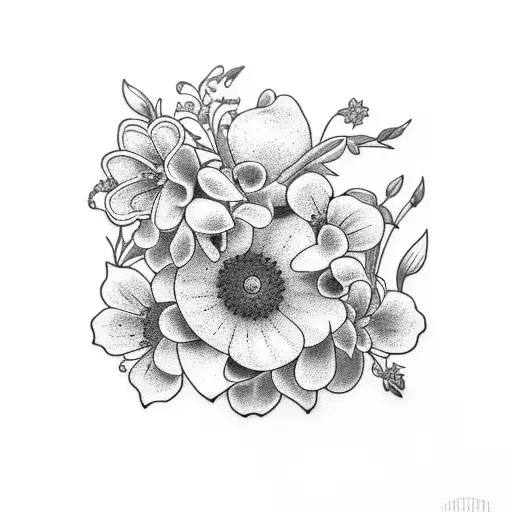 Cleo Lilah Names With Lily If The Valley And Larkspur Flowers