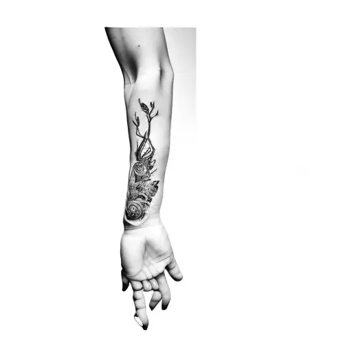 Cover The Tattoo On Photo