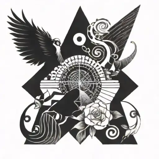 A Geometric Design Incorporating Elements Of Spirituality And Music