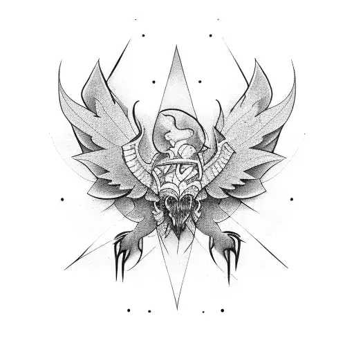 Dartarrow Combined With Music