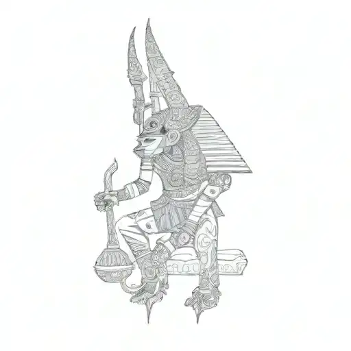 An Egyptian Deity