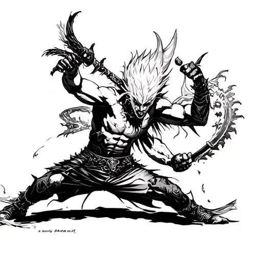 Berserk Gats Is Fighting