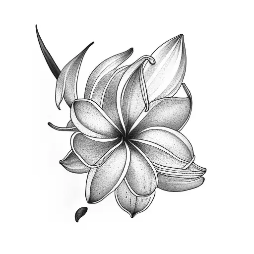 Lily Of The Valley And Plumeria