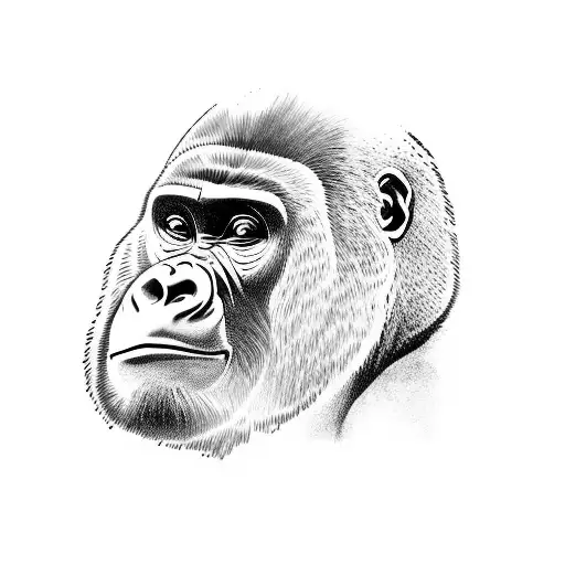 Gorilla Being The King