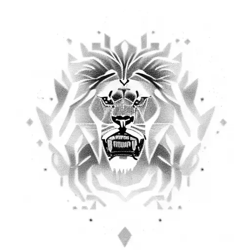 A Roaring Lion Djing At A Hardstyle Music Festival