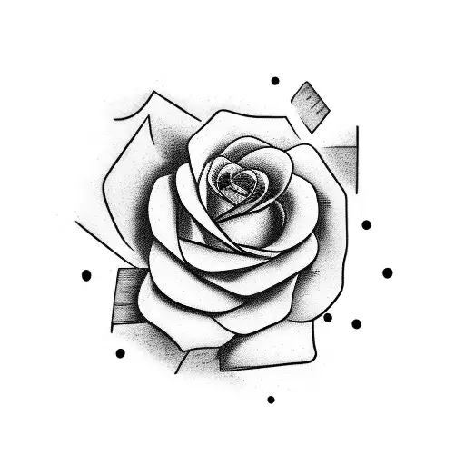 A Paint Palette With A Bookshelf In The Background Filled With Books And Roses