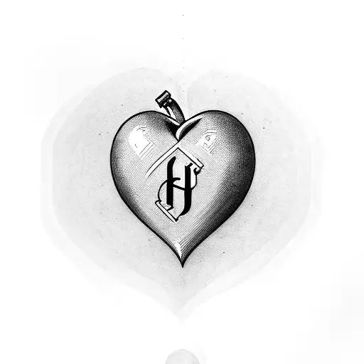 Heart With Initial