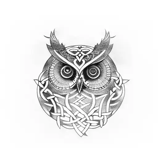 Owl Bear Celtic