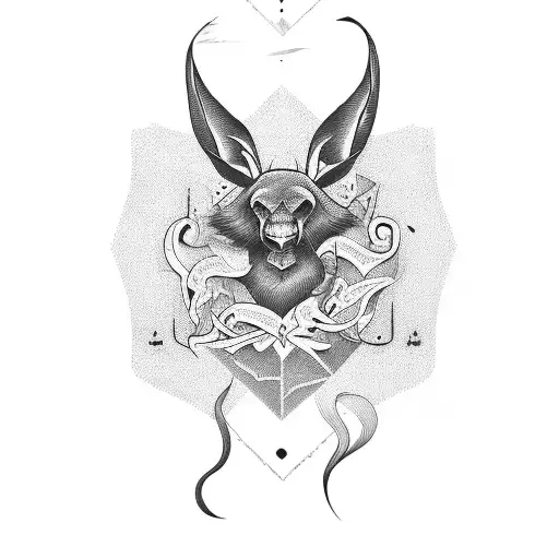 A Philosophical Quote Written In A Calligraphic Style