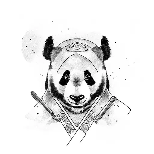 Samurai Panda
