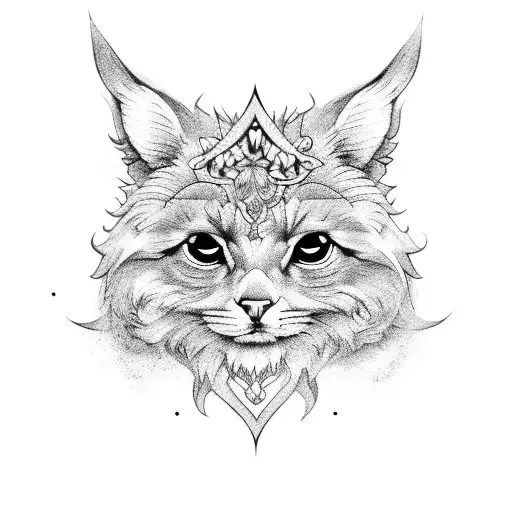 Cute Animal With Knife