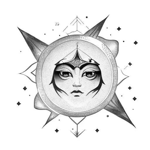 Sun Moon And Stars Separately