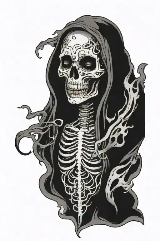 Sheet Ghost With Black Background To Shape Around It