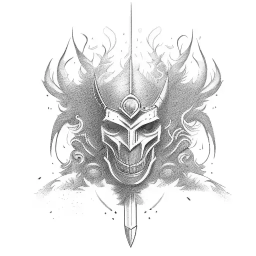 Warrior That Has Started His Life Again From The Ashes