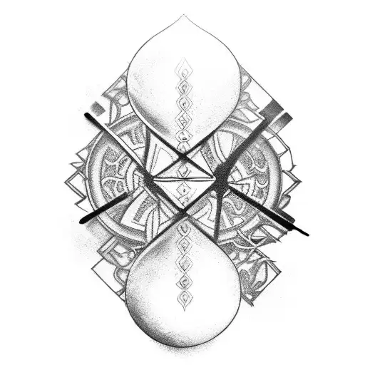 Hourglass Ai Life Art Deppresion