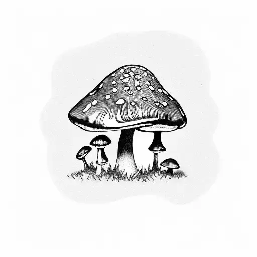 Mushroom Frog With Fairy Wings