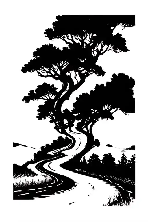 Country Road Winding