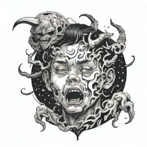 Boy Fighting Demons In His Head Feels Like He Is Cosmos Child And Broken