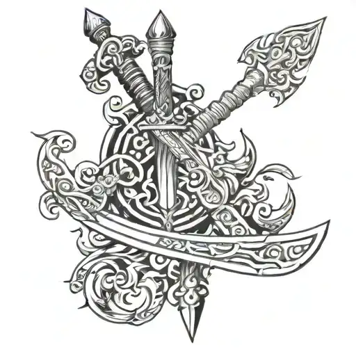 Shild Sword Nordic Not