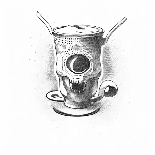 A Back-end Developer's Code Forming A Coffee Mug