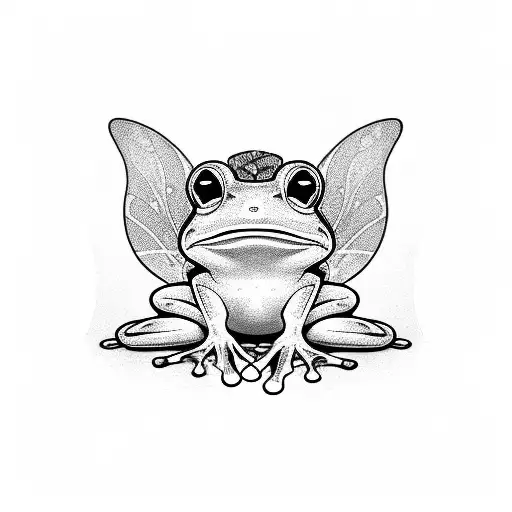 Frog With Fairy Wings