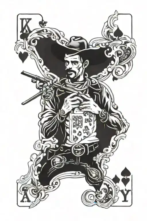 Cowboy Playing Cards