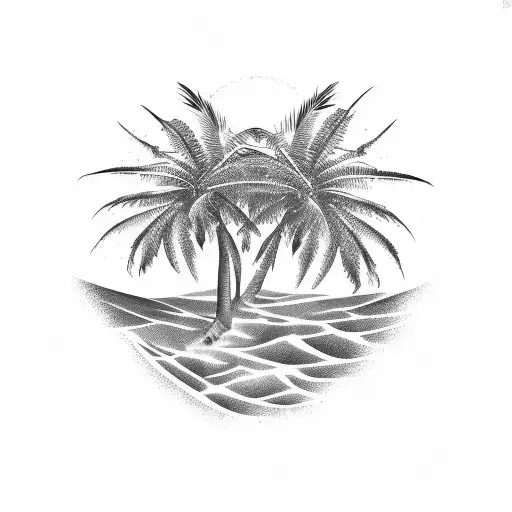 Palm Tree Thats Half Dead