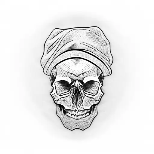 Skull With Hat