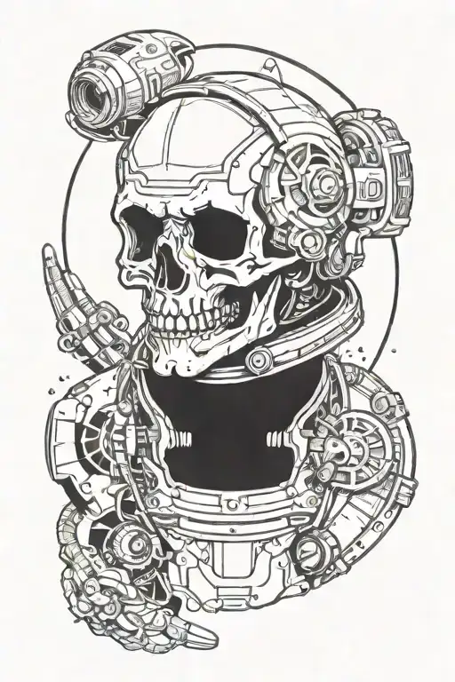 Skull Spaceman