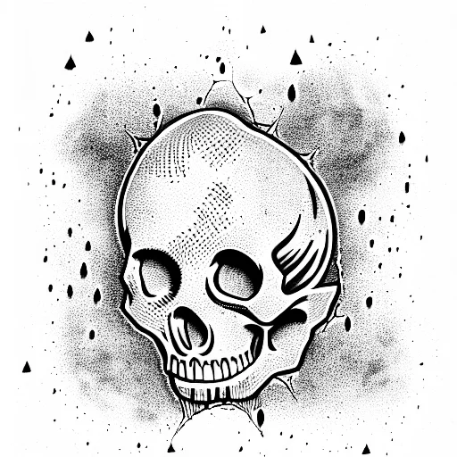 Skull Dripping