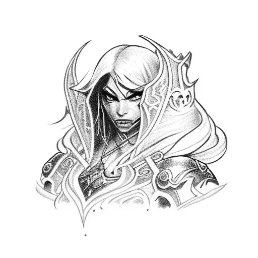 A Detailed Portrait Of Your Favorite World Of Warcraft Character