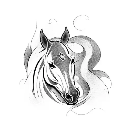 Outline Of Horse Markings