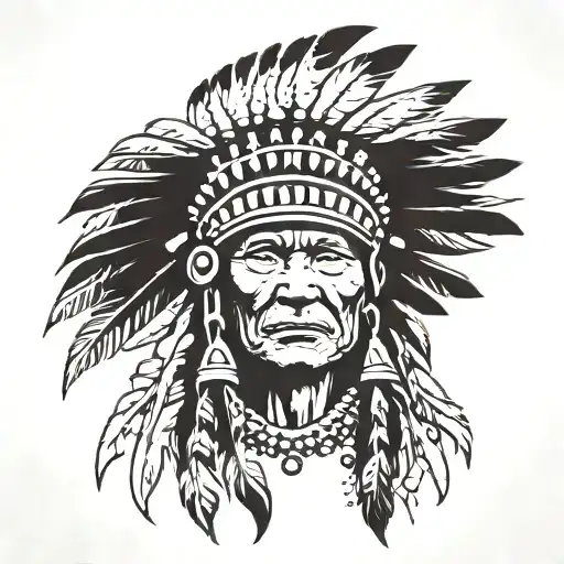 American Indian Chief Headress