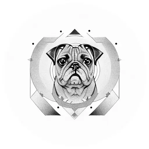 Dog Facing Dragon Circle