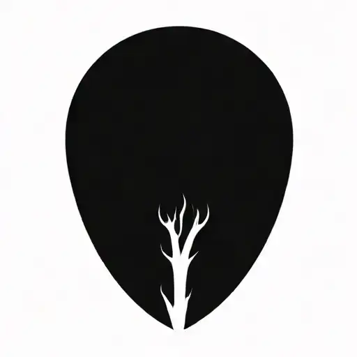 Phoenix Tree Of Life Tattoo Design