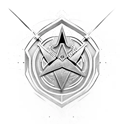 Assassins Creed And Jedi Symbol Merged