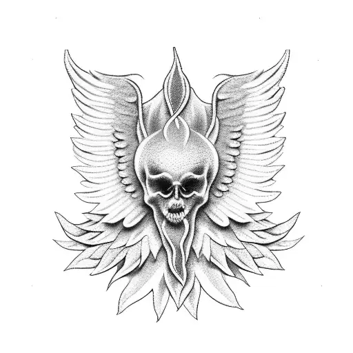 Angel Wings Poinsettia Flower Infinity