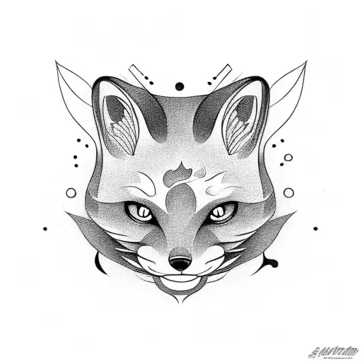 Yin And Yang Fox Cat