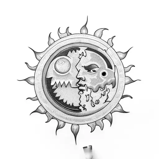 Sun And Moon And The Morning Star