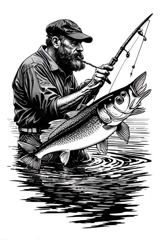 Fishing Memorial For Father