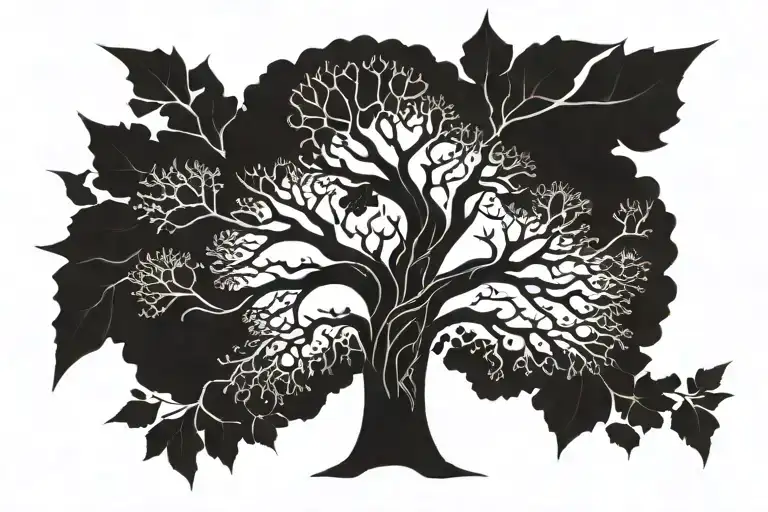 Fractal Brain Geometry Tree