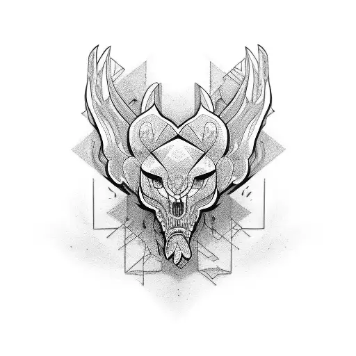 Black And White Castileja