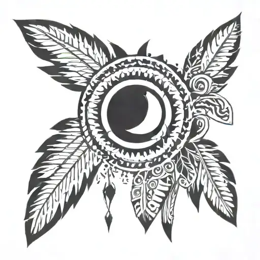 Native American Leg Sleeve