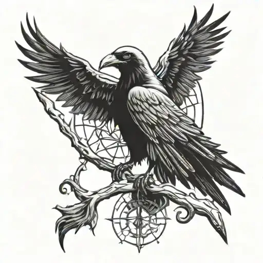 Raven Grim Reaper Sacred